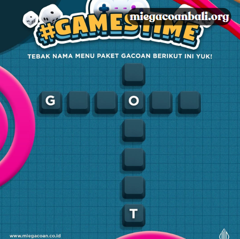 GameTime Tebak Nama Menu Paket Gacoan